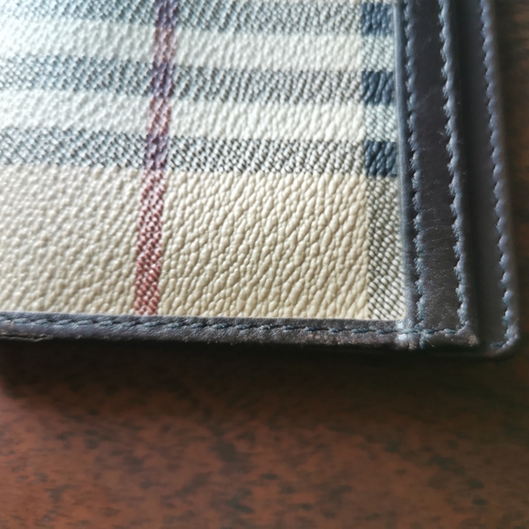 Burberry Wallet Authentic. Monogram Dark Leather. 7 x 4 - Picture 6 of 6